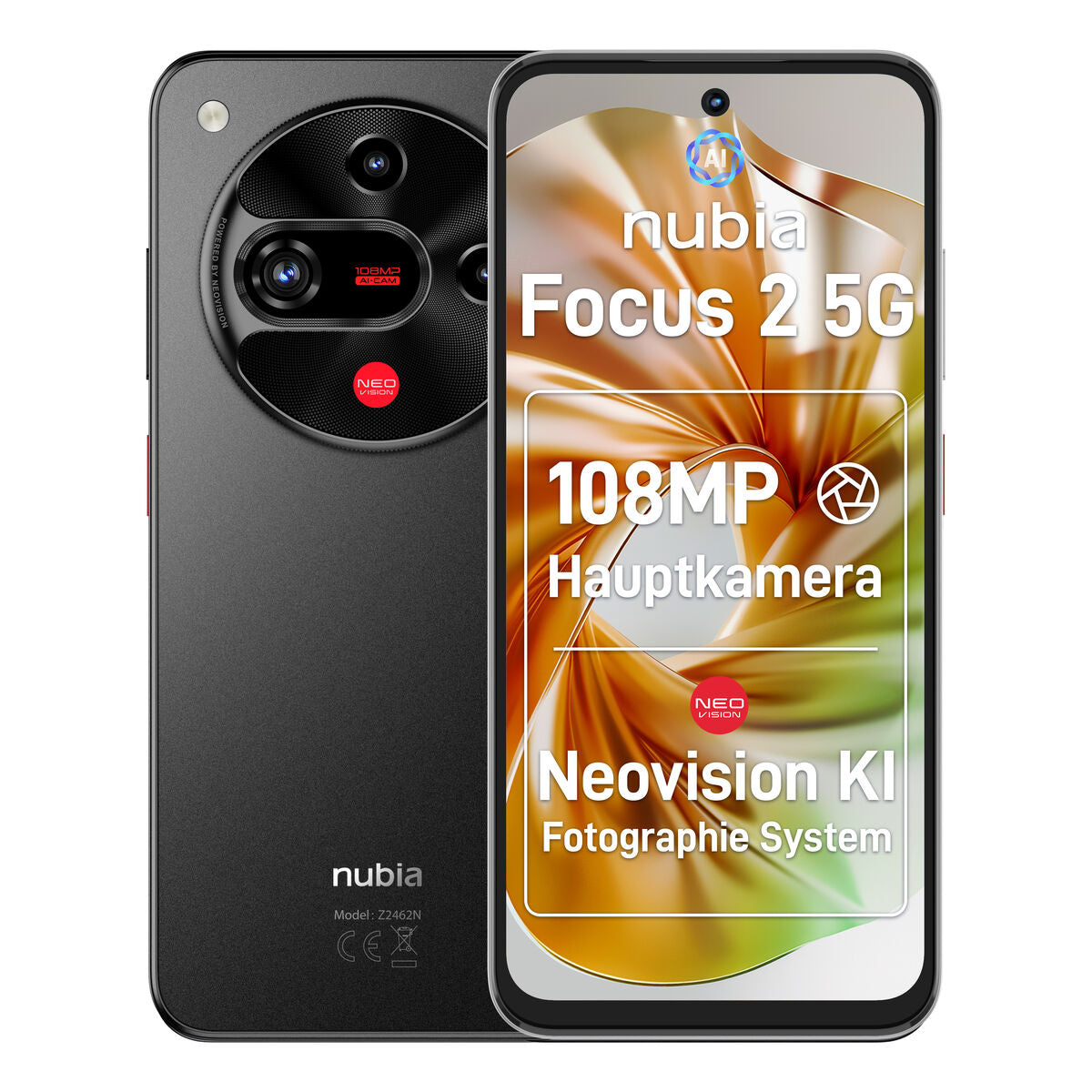 Smartphone ZTE Nubia Focus 2 6,7" 8 GB RAM 256 GB Black