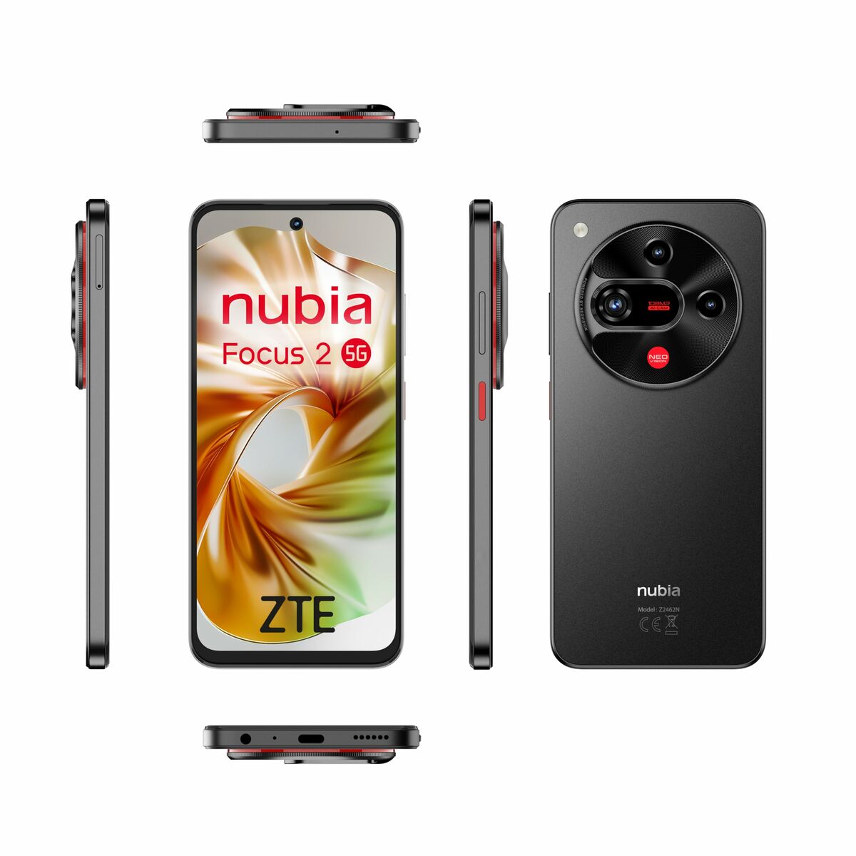 Smartphone ZTE Nubia Focus 2 6,7" 8 GB RAM 256 GB Black
