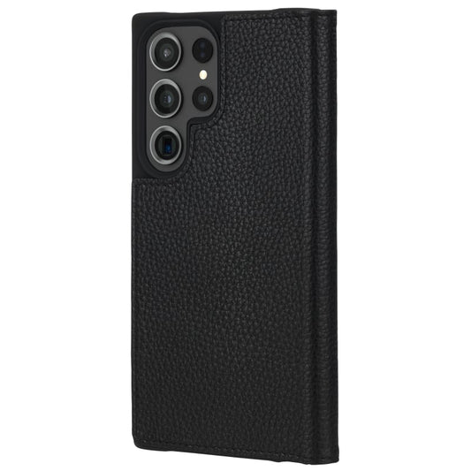 NNEDSZ Case-Mate Wallet Folio Antimicrobial Case for Samsung Galaxy S23 Ultra - Black